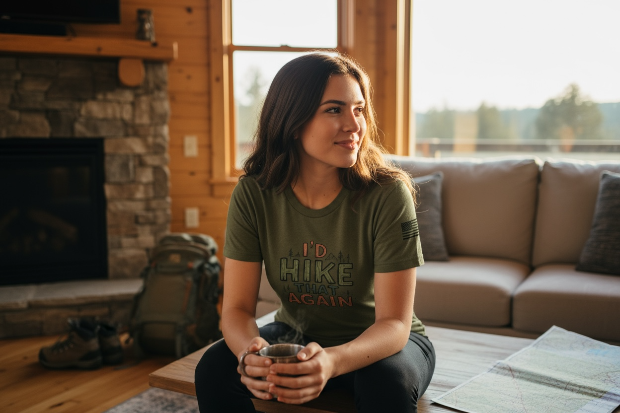 I’d hike that again! T shirt