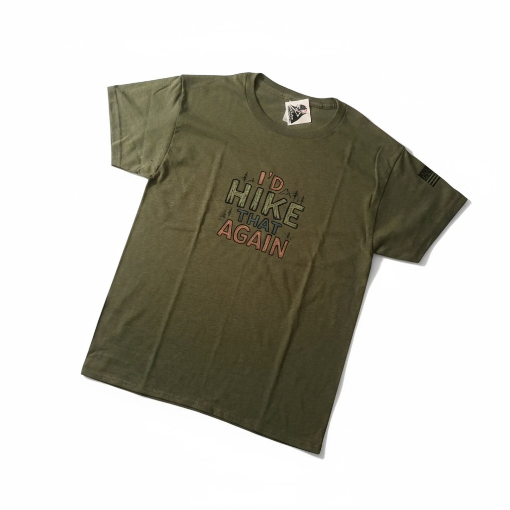 I’d hike that again! T shirt