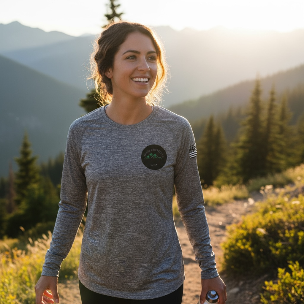 Long Sleeve Hiking Universe Performance Shirt – UV Protection