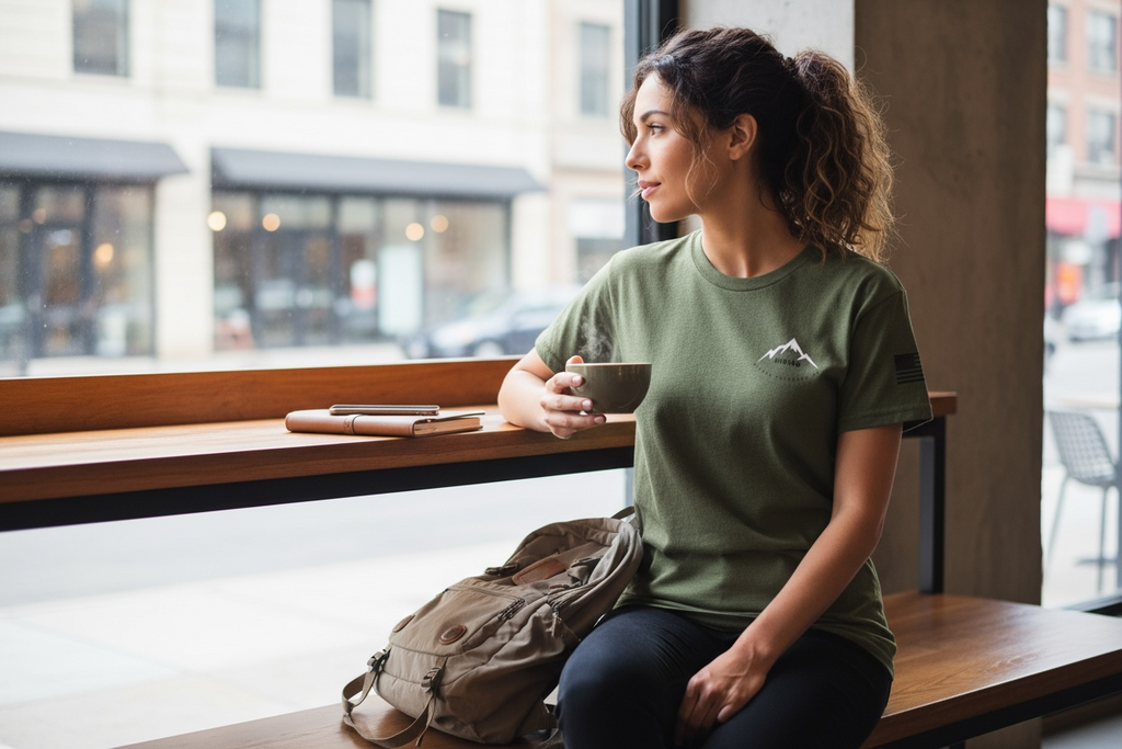 REACH THE LIMIT HIKING T SHIRT