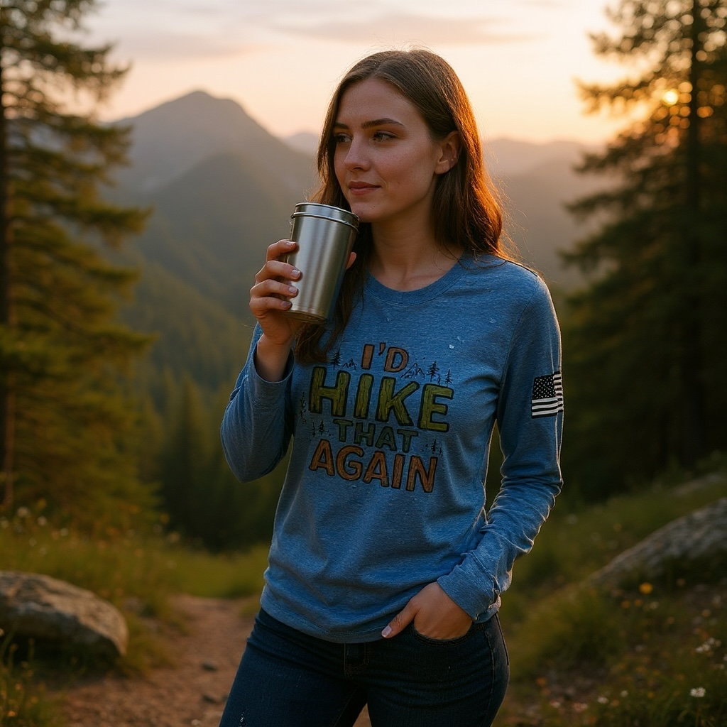 "I'd hike that again" Women’s Long Sleeve