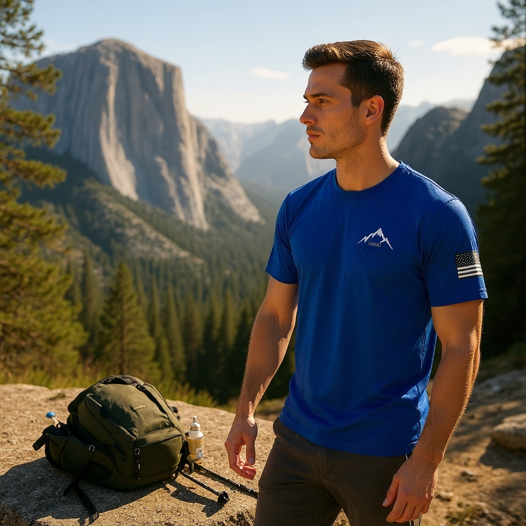 Hiking Universe Co. Men’s Performance Short Sleeve T-Shirts