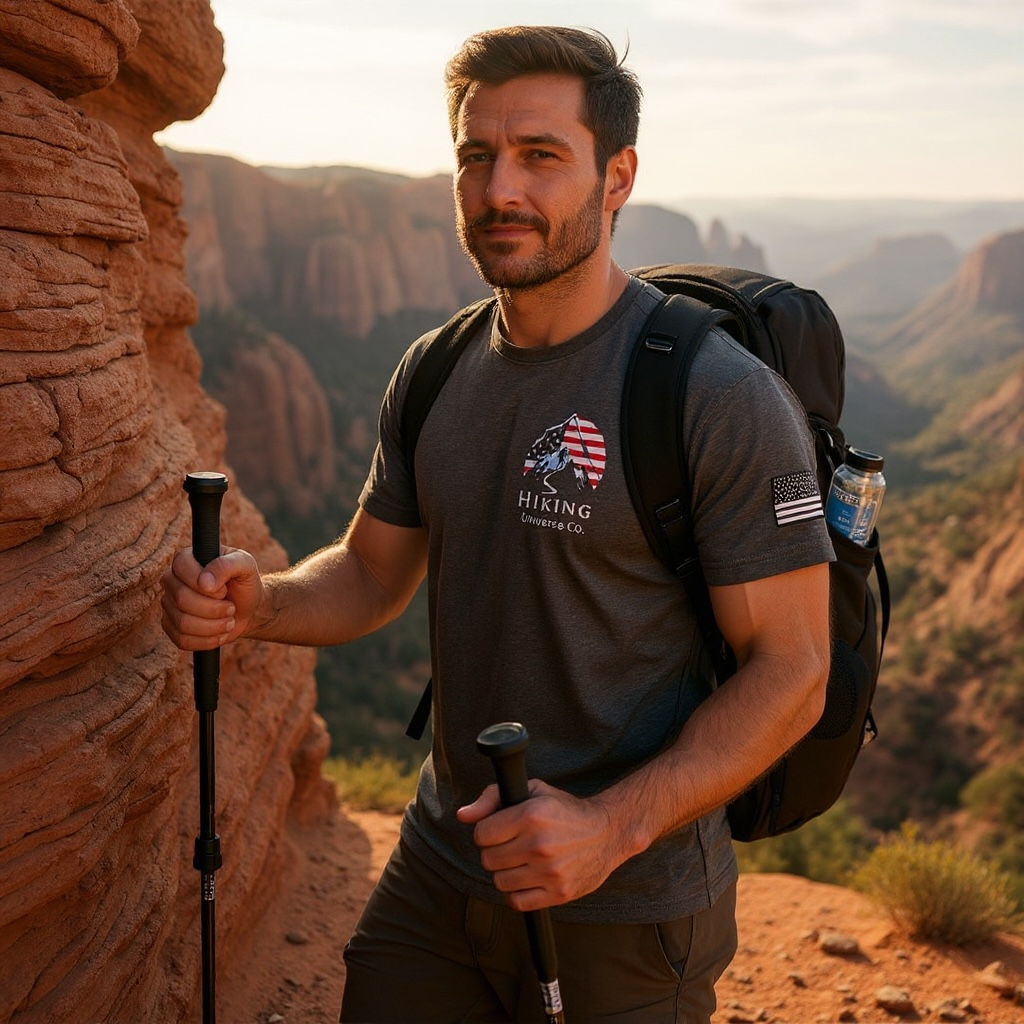 Hiking Universe Co. Men’s Performance Short Sleeve T-Shirts