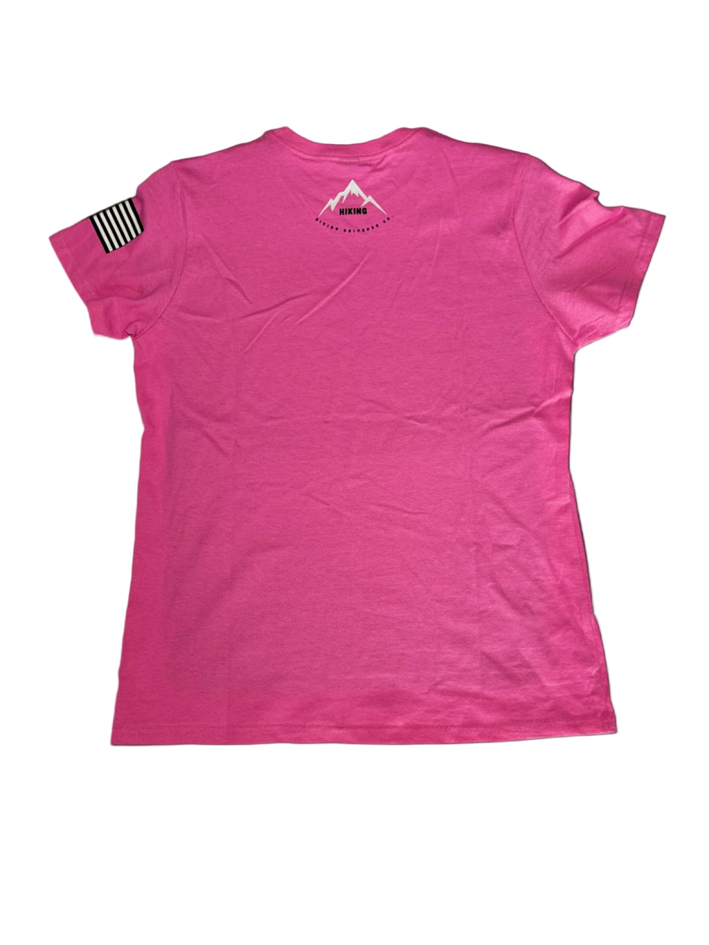 Small logo of a hiker T-Shirt – 100% Cotton